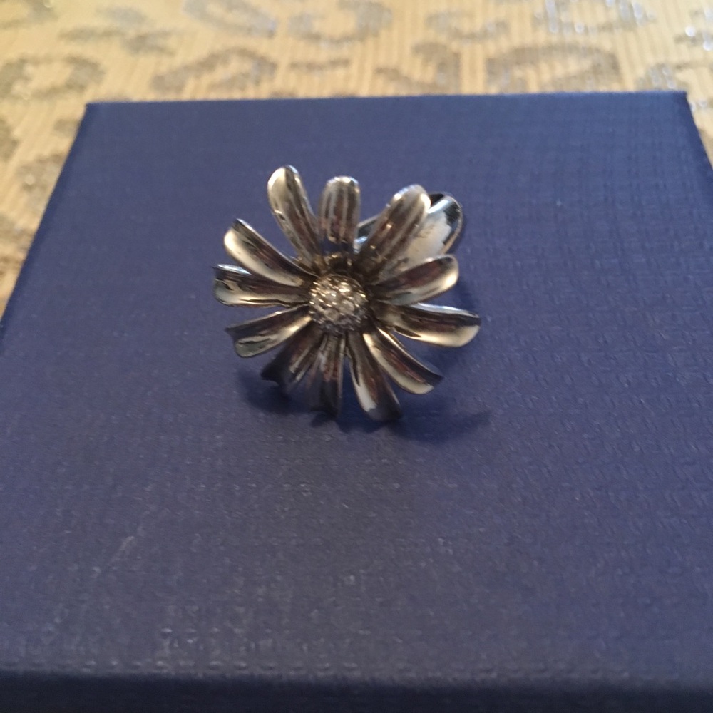Daisy Silver Ring - image 1